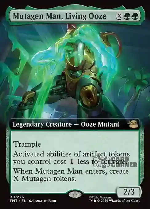 TMNT Card List - Mutagen Man, Living Ooze #0273