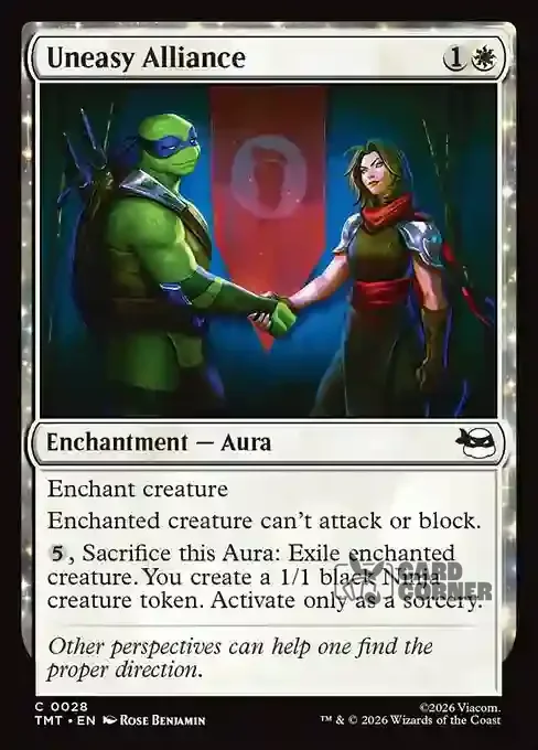 TMNT Card List - Uneasy Alliance #0028