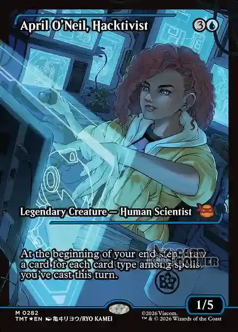 TMNT Card List - April O'Neil, Hacktivist #0282