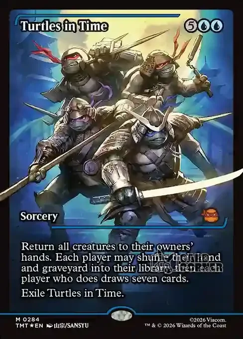 TMNT Card List - Turtles in Time #0284