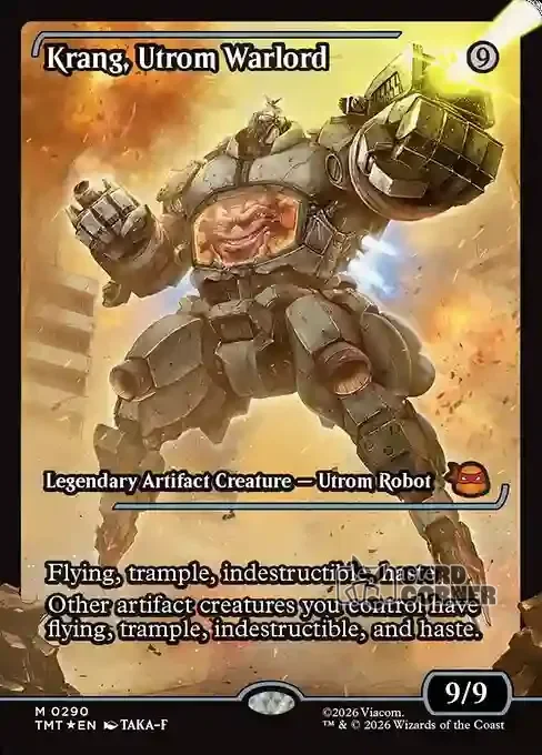 TMNT Card List - Krang, Utrom Warlord #0290