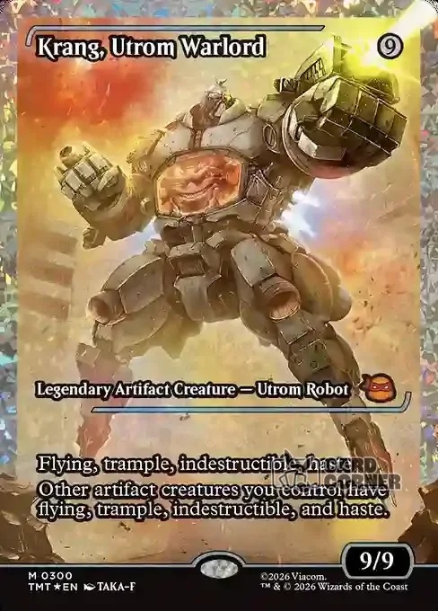 TMNT Card List - Krang, Utrom Warlord #0300