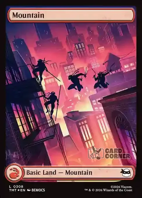 TMNT Card List - Mountain #0308