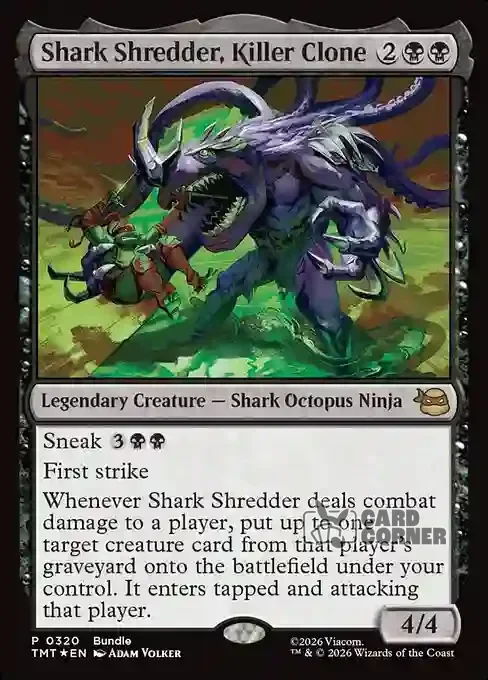TMNT Card List - Shark Shredder, Killer Clone #0320