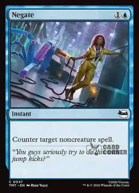 TMNT Card List - Negate #0047