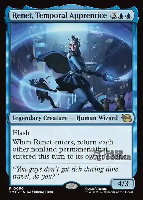 TMNT Card List - Renet, Temporal Apprentice #0050