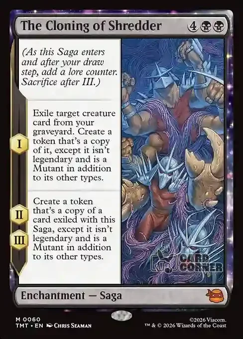 TMNT Card List - The Cloning of Shredder #0060