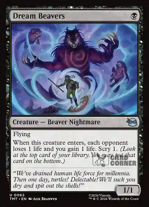 TMNT Card List - Dream Beavers #0062