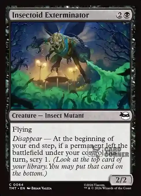 TMNT Card List - Insectoid Exterminator #0064