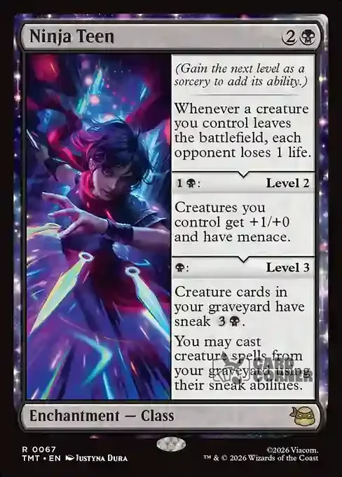 TMNT Card List - Ninja Teen #0067