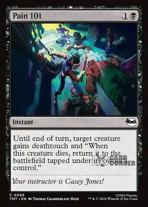 TMNT Card List - Pain 101 #0069