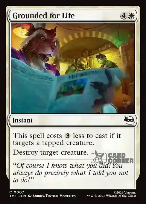 TMNT Card List - Grounded for Life #0007