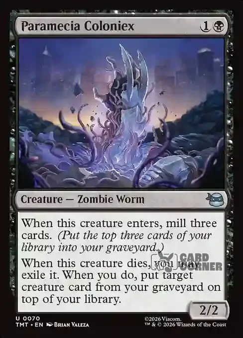 TMNT Card List - Paramecia Coloniex #0070