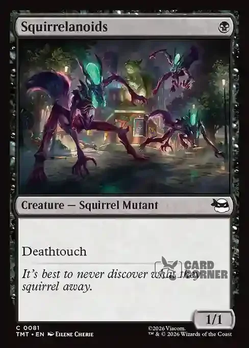 TMNT Card List - Squirrelanoids #0081