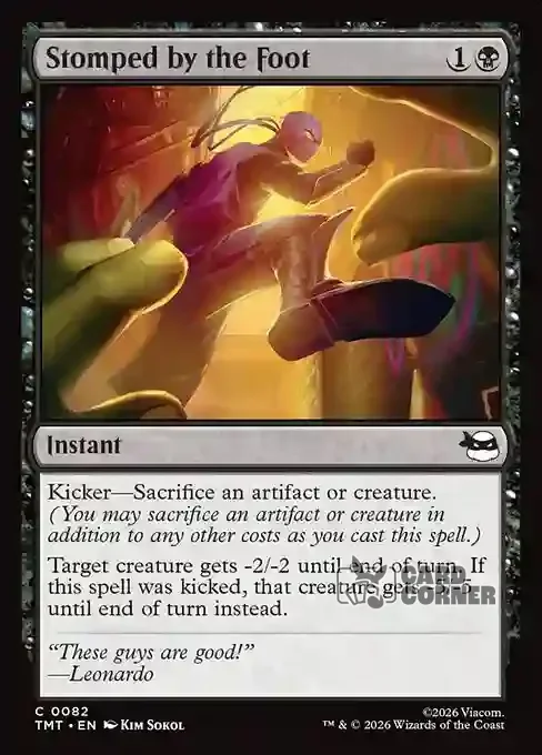 TMNT Card List - Stomped by the Foot #0082