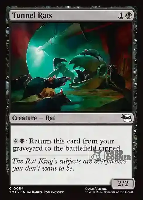 TMNT Card List - Tunnel Rats #0084