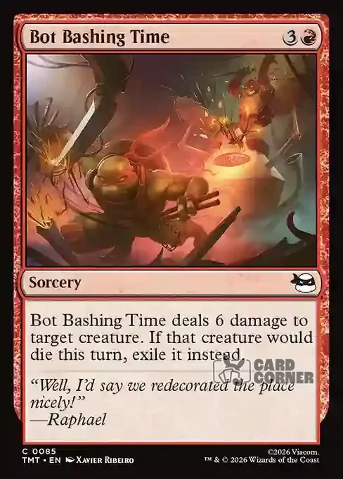TMNT Card List - Bot Bashing Time #0085