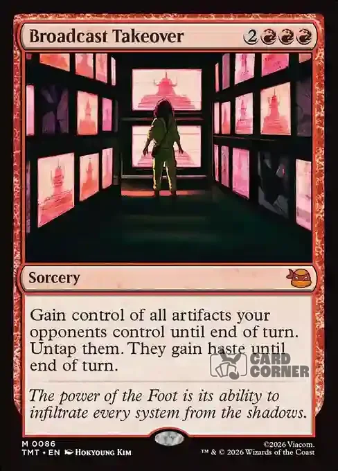 TMNT Card List - Broadcast Takeover #0086