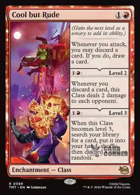 TMNT Card List - Cool but Rude #0089