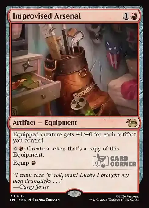 TMNT Card List - Improvised Arsenal #0092