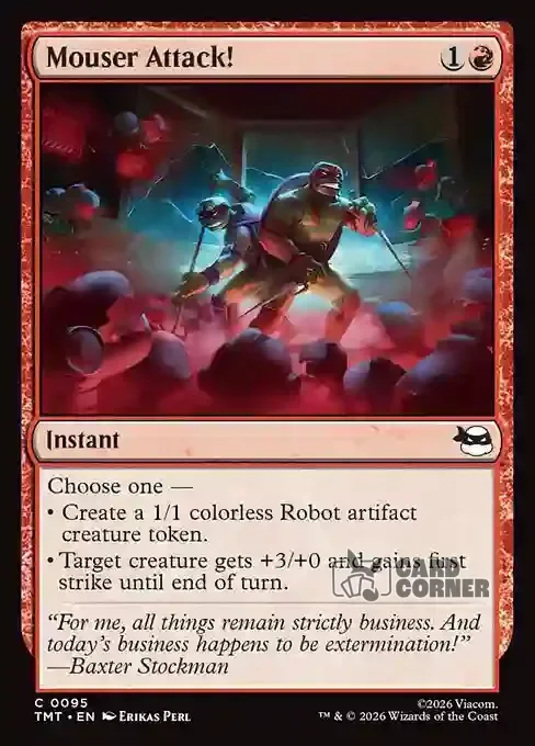 TMNT Card List - Mouser Attack! #0095
