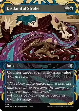 Secrets of Strixhaven Card List - Disdainful Stroke 0017