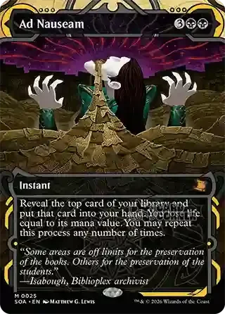 Secrets of Strixhaven Card List - Ad Nauseam 0025
