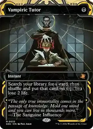 Secrets of Strixhaven Card List - Vampiric Tutor 0035
