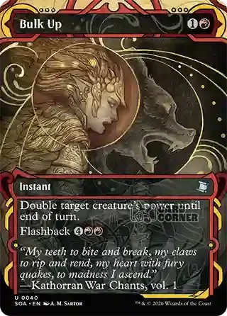 Secrets of Strixhaven Card List - Bulk Up 0040
