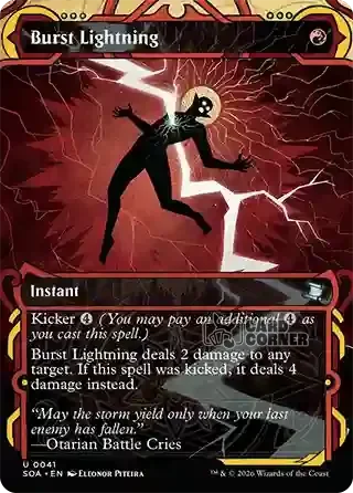 Secrets of Strixhaven Card List - Burst Lightning 0041