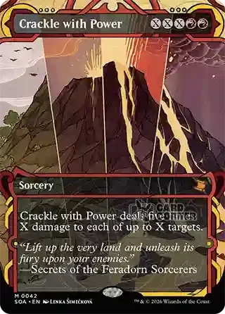 Secrets of Strixhaven Card List - Crackle with Power 0042
