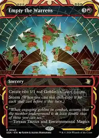 Secrets of Strixhaven Card List - Empty the Warrens 0043