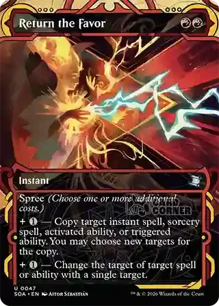 Secrets of Strixhaven Card List - Return the Favor 0047