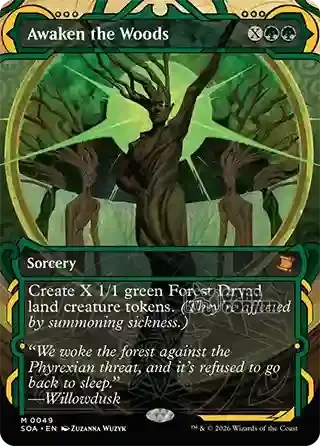Secrets of Strixhaven Card List - Awaken the Woods 0049