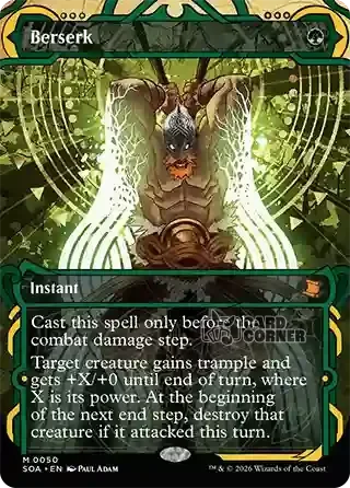 Secrets of Strixhaven Card List - Berserk 0050