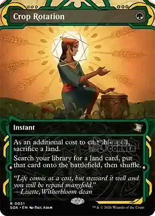 Secrets of Strixhaven Card List - Crop Rotation 0051