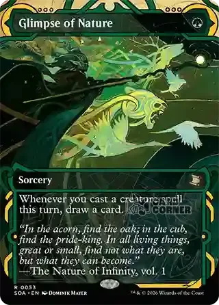 Secrets of Strixhaven Card List - Glimpse of Nature 0053