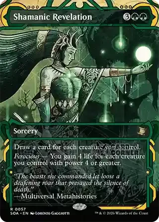 Secrets of Strixhaven Card List - Shamanic Revelation 0057