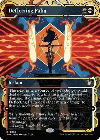 Secrets of Strixhaven Card List - Deflecting Palm 0063