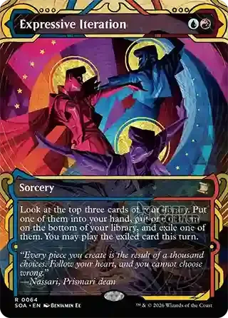 Secrets of Strixhaven Card List - Expressive Iteration 0064