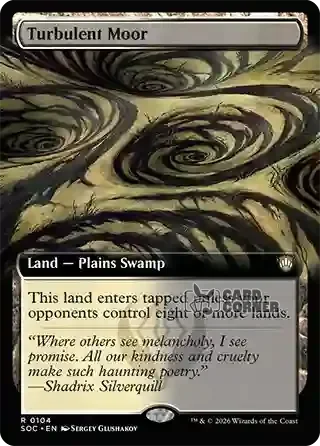 Secrets of Strixhaven Card List - Turbulent Moor 0104