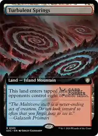 Secrets of Strixhaven Card List - Turbulent Springs 0105