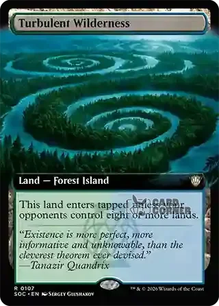 Secrets of Strixhaven Card List - Turbulent Wilderness 0107
