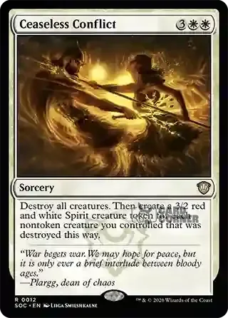 Secrets of Strixhaven Card List - Ceaseless Conflict 0012