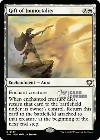Secrets of Strixhaven Card List - Gift of Immortality 0147