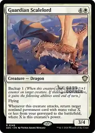 Secrets of Strixhaven Card List - Guardian Scalelord 0149