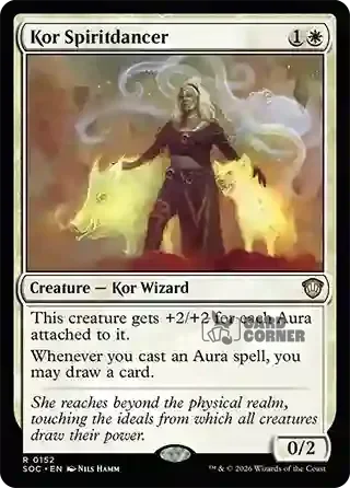 Secrets of Strixhaven Card List - Kor Spiritdancer 0152