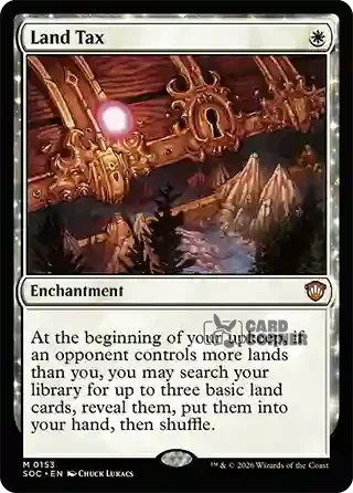 Secrets of Strixhaven Card List - Land Tax 0153
