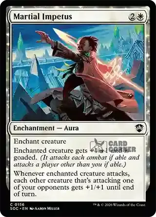 Secrets of Strixhaven Card List - Martial Impetus 0155