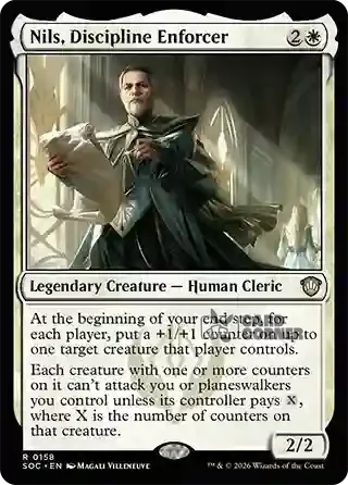 Secrets of Strixhaven Card List - Nils, Discipline Enforcer 0157